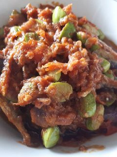 Foto resep Sambel Bajak Ikan Asin Pete