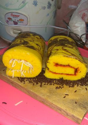 Foto resep Bolu Gulung Kukus Naira