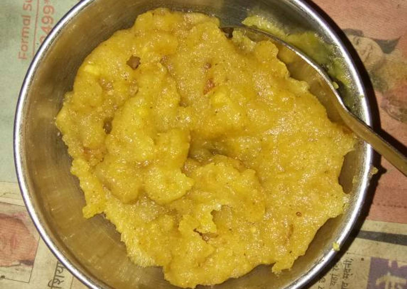 Besan ka halwa