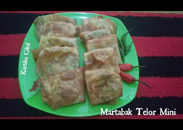 Resep Martabak Telor Mini yang Bisa Manjain Lidah