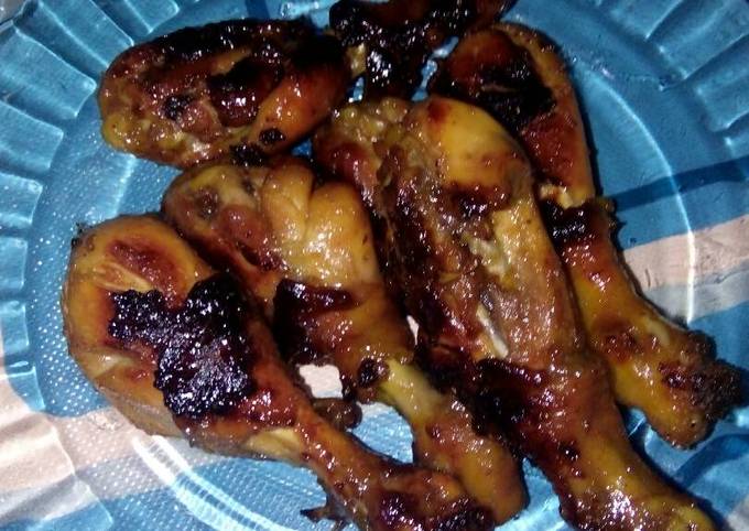 Ayam goreng bacem bumbu sederhana ala anak kos