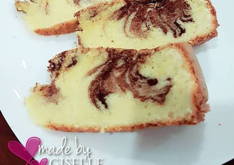 Marmer cake (Pak Sahak all metthod)