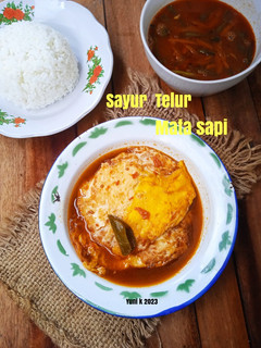 Foto resep Sayur Telur mata sapi