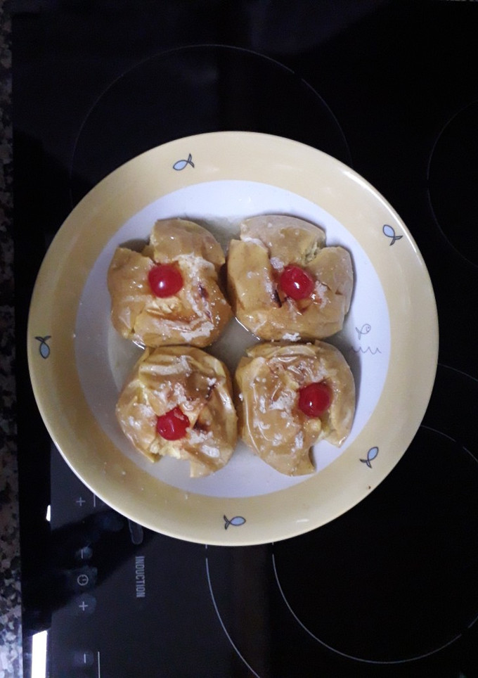 Una foto de Manzanas asadas