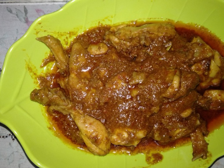 Resep Rendang Ayam yang Enak