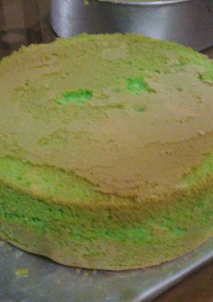 Foto resep Bolu Pandan Panggang Simpel ala Rifka