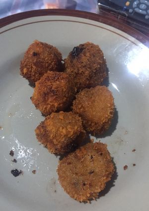 Foto resep Bola-bola pisang isi coklat