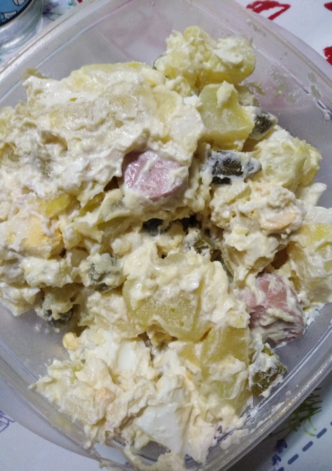 Una foto de Ensalada alemana de patatas