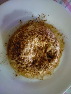 Una foto de Flan de manzana 🍎🍎