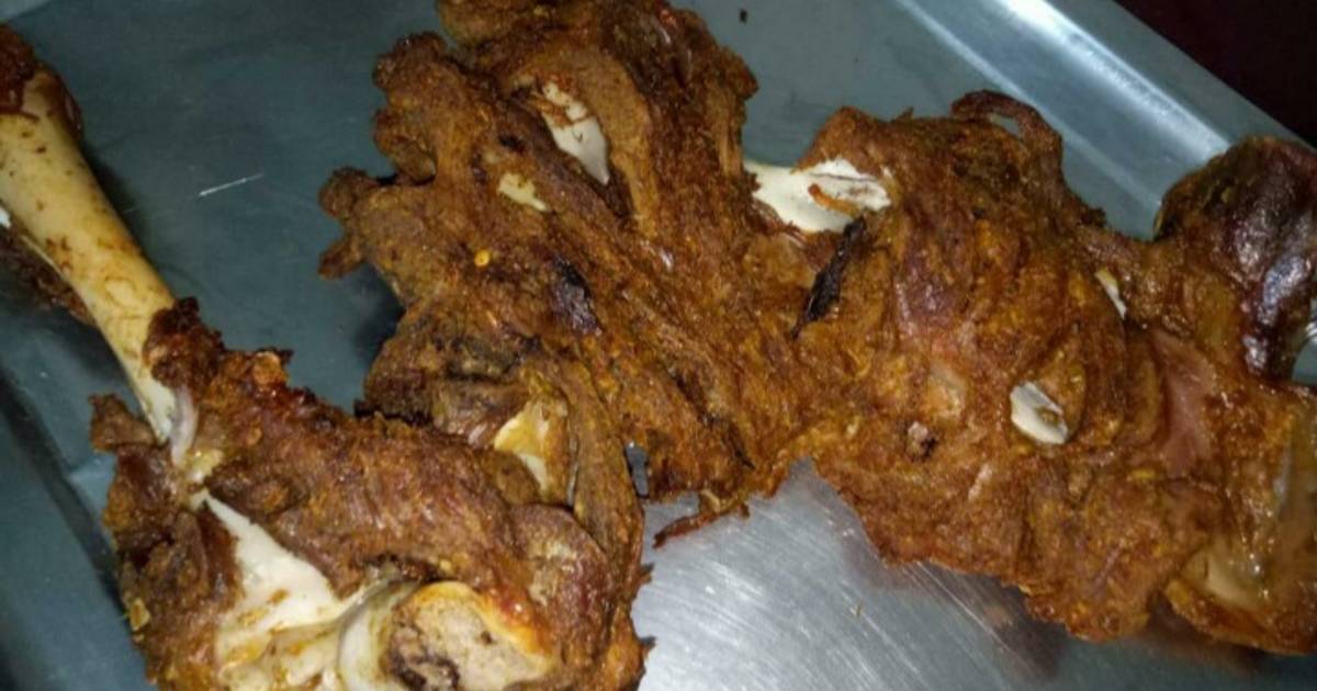 Lamb leg roast Recipe by Humaira Saeed Cookpad