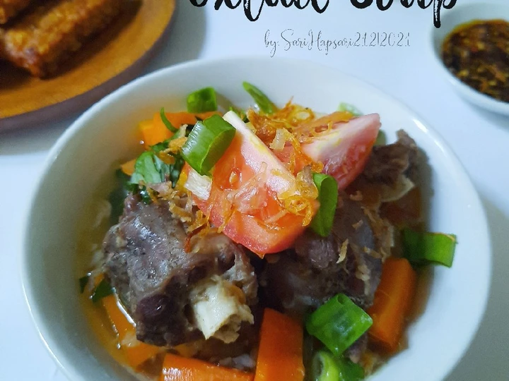 Langkah Gampang Membuat Resep Oxtail Soup/Sop Buntut yang Lezat Sekali