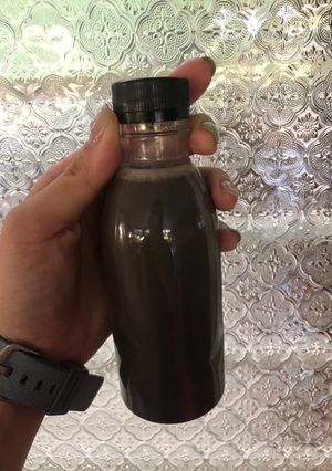 Hình của món Sữa đậu đen - mè đen.