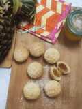 Pineapple jam cookies