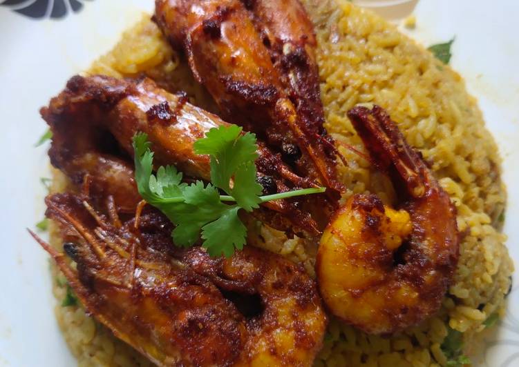 Recipe of Quick Prawns Rice