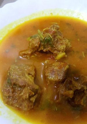 A picture of Motton gravy.