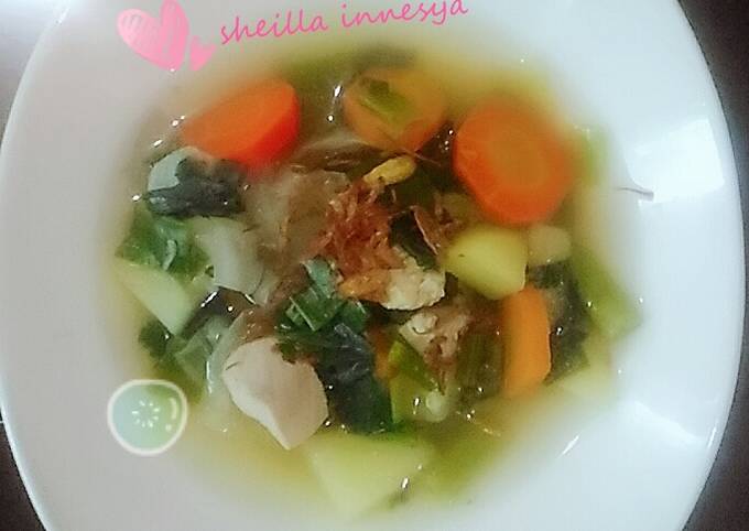 Resep Sayur sop ayam, Andalan