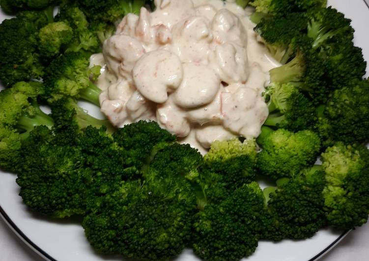 Brokoli Udang Mayonaise