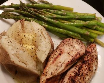 Fresh, Making Recipe Oven roasted asparagus Delicious Nutritious