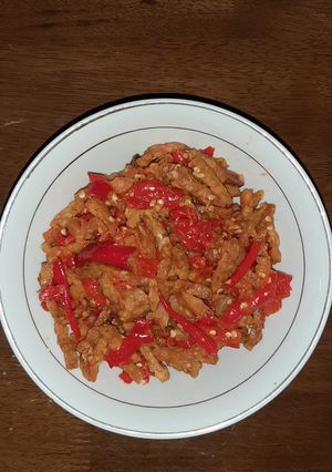 Foto resep Tempe Balado Ala Warung Padang
