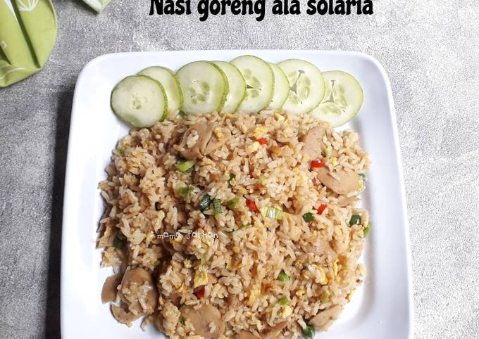 Nasi goreng ala solaria