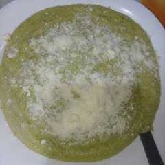 Una foto de Polenta con brócoli 🥦🥦🥦