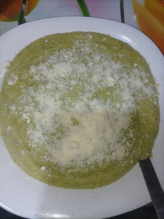 Una foto de Polenta con brócoli 🥦🥦🥦