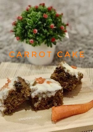 Foto resep Carrot Cake brown sugar praktis