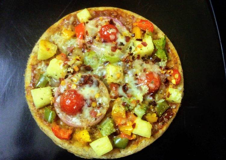 Recipe of Homemade Multigrain pizza