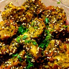 A picture of Dudhi /Louki /Bottle Gourd Muthiya.