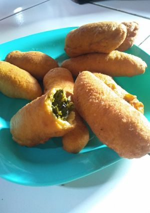 Foto resep Roti Goreng Daun Singkong