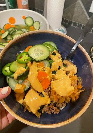 A picture of Bibimbap.