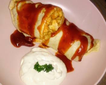 Best Recipe Chicken Cheese Burrito Delicious Simple