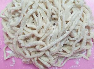 Foto resep Mie Mentah Homemade (Tanpa Telur & Alat Giling)