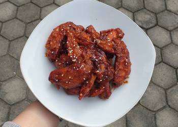 Mudah Cepat Memasak Chicken Fire Gochujang Paste (Ayam Goreng ala Korea) # Yummy Mantul