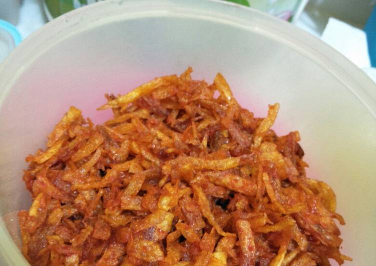 Cara membuat Kentang Mustofa ala Rumahan yang nikmat dan Mudah Dibuat