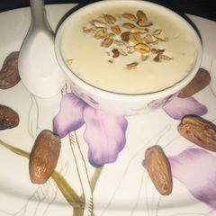 Kheer( Indian rice pudding A picture of Kheer( Indian rice pudding.