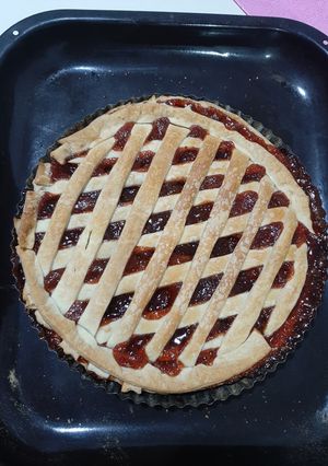 Una foto de Súper pastafrola con solo 3 ingredientes