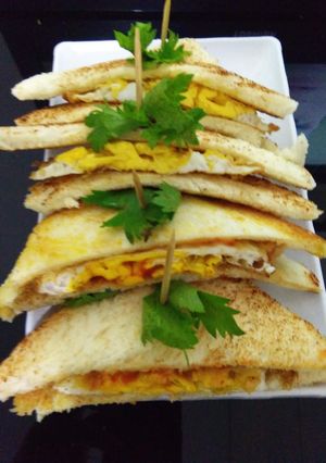 Foto resep Roti bakar telor #sarapanpraktis