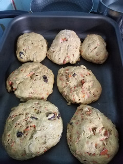 Una foto de Pan de zanahorias y pasas