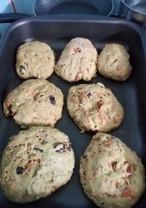 Una foto de Pan de zanahorias y pasas