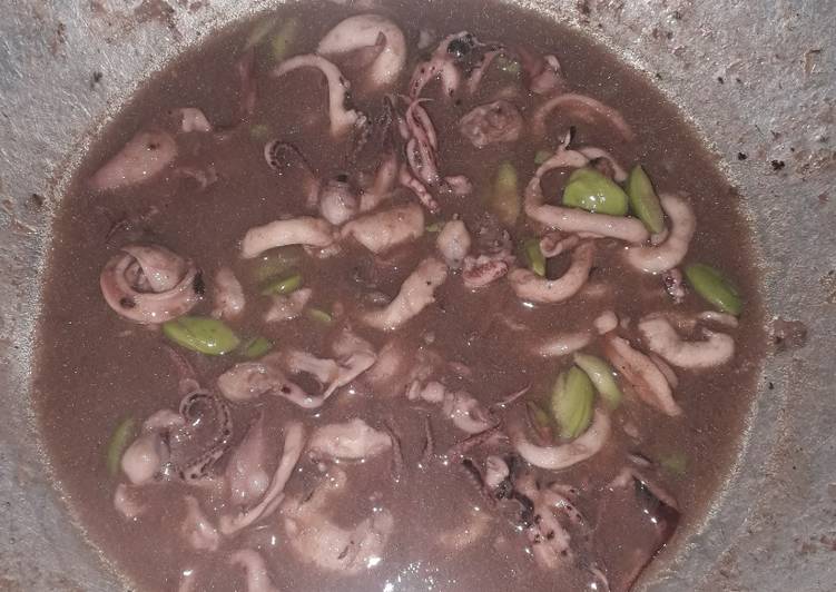 Bagaimana memasak Cumi saori saos tiram^^ yang Enak Banget