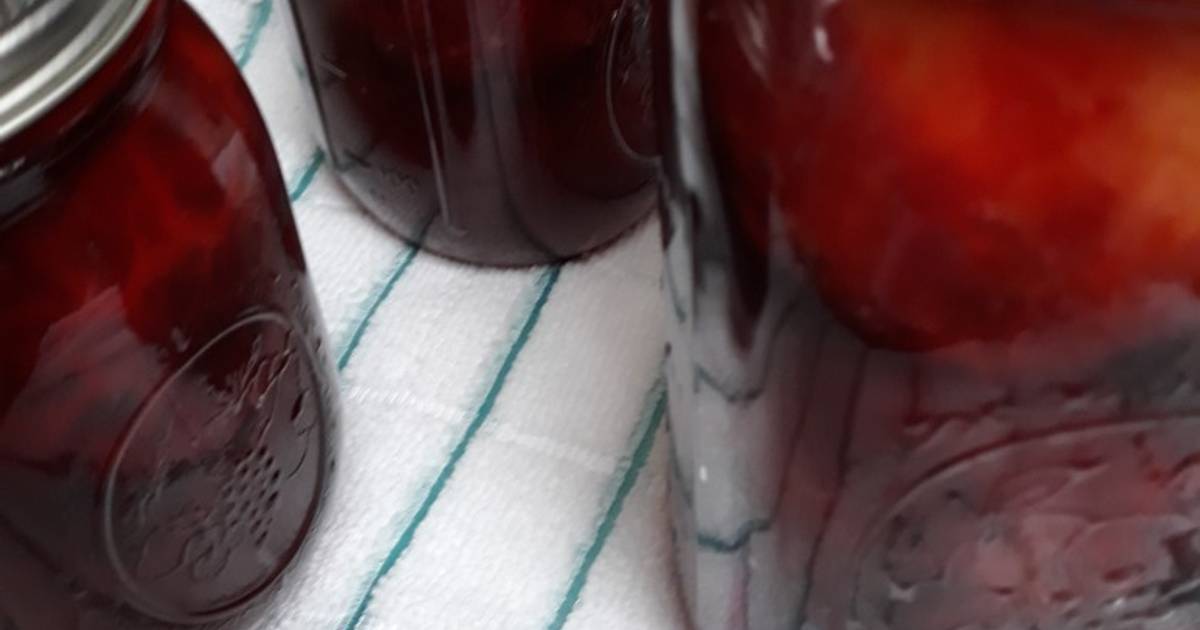 Preserved Plums Recipe by skunkmonkey101 Cookpad