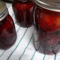 A picture of Preserved Plums.