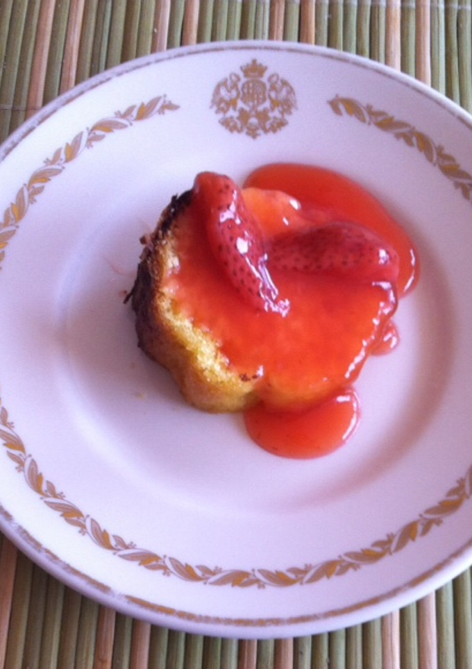 Una foto de Compota de fresas