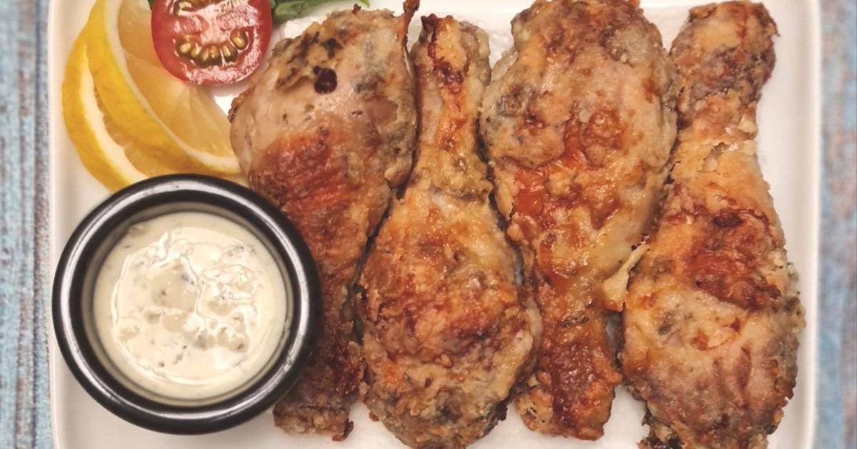 Resep Buttermilk Chicken versi Airfyer Less Oil Healthier oleh Dapur