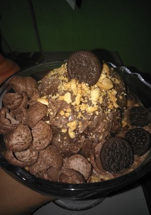 Foto resep Es kepal milo