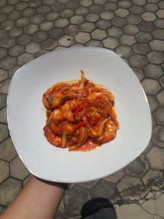 Foto resep Udang Saus Padang