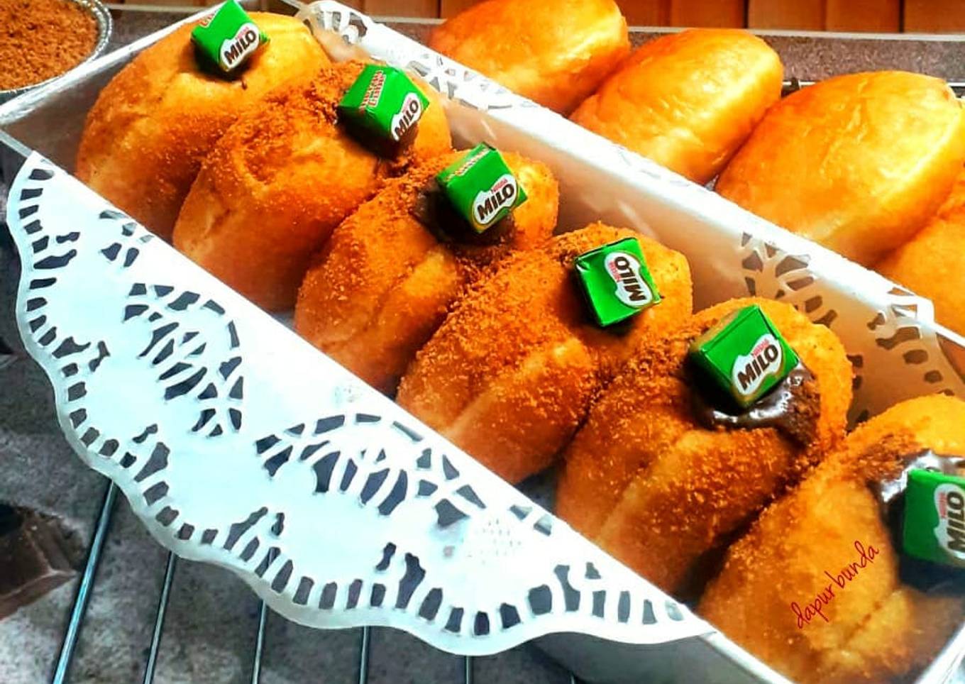 Bomboloni palm sugar chocollate