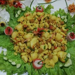 A picture of Masala chunk pasta.
