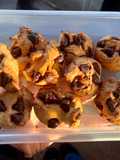 Mini galletitas de pasta de maní y harina de garbanzos